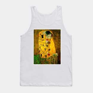 Gustav Klimt The Kiss 1907 Painting Print Tank Top